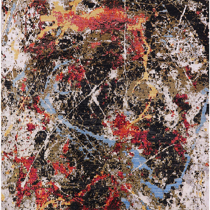 Mid-Century Modern Red Oriental Rug, urb2670