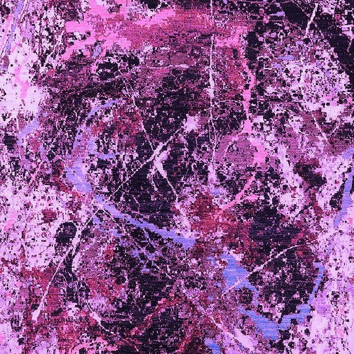 Machine Washable Oriental Purple Industrial Area Rugs, wshurb2670pur