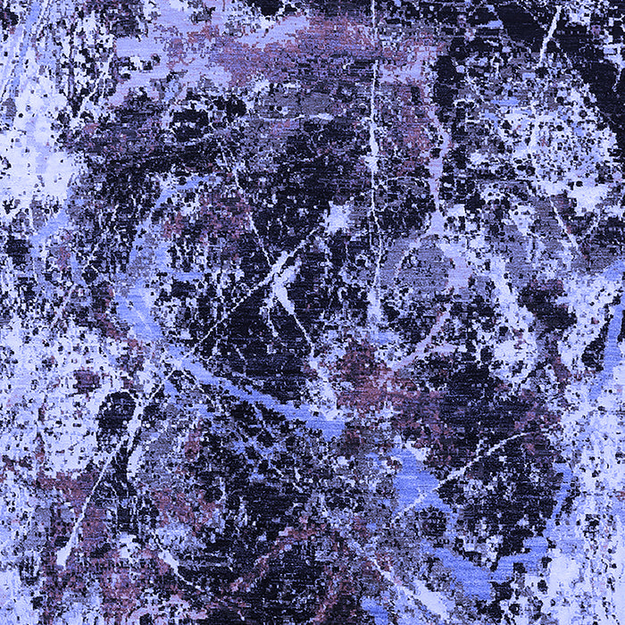 Oriental Blue Industrial Rug, urb2670blu