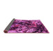 Sideview of Oriental Pink Industrial Rug, urb2670pnk