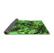 Sideview of Oriental Green Industrial Rug, urb2670grn