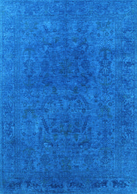 Oriental Light Blue Industrial Rug, urb2671lblu