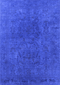 Oriental Blue Industrial Rug, urb2671blu