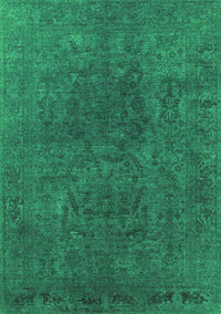 Oriental Green Industrial Rug, urb2671grn