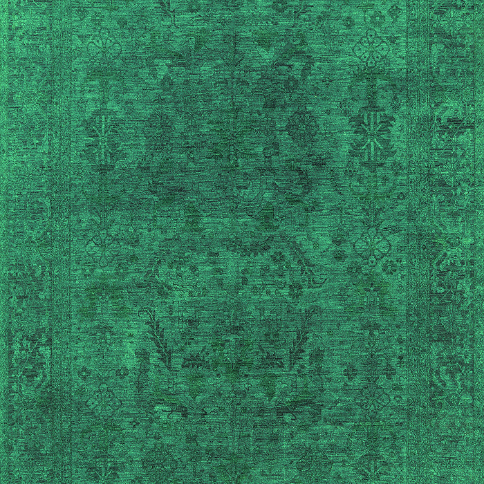 Oriental Green Industrial Rug, urb2671grn