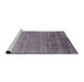 Sideview of Machine Washable Industrial Modern Viola Purple Rug, wshurb2672