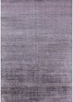 Mid-Century Modern Purple Oriental Rug, urb2672