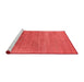 Industrial Red Washable Rugs