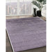 Machine Washable Industrial Modern Viola Purple Rug in a Family Room, wshurb2672