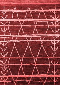 Oriental Red Industrial Rug, urb2673red