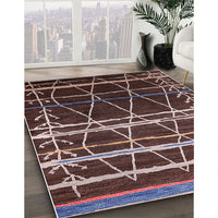 Mid-Century Modern Red Oriental Rug, urb2673