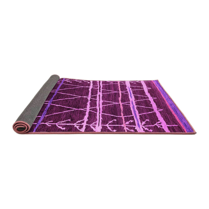 Sideview of Oriental Pink Industrial Rug, urb2673pnk
