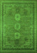 Oriental Green Industrial Rug, urb2674grn