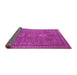 Sideview of Oriental Pink Industrial Rug, urb2674pnk