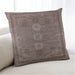 Lifestyle Image of Mid-Century Modern Urban Square Sepia Brown Throw Pillow, 18 inch by 18 inch, pwurb2674