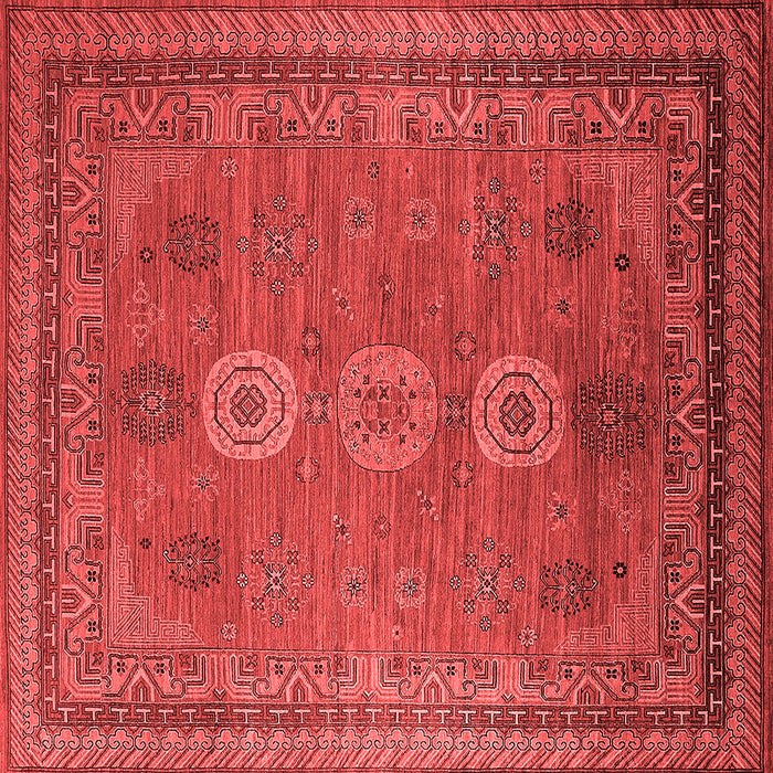 Oriental Red Industrial Rug, urb2674red