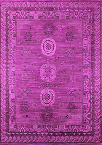 Oriental Pink Industrial Rug, urb2674pnk