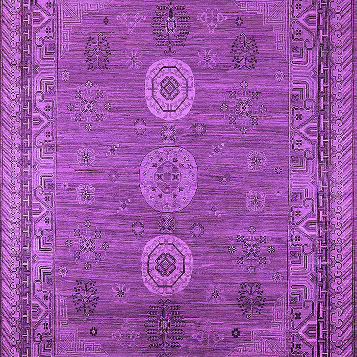 Machine Washable Oriental Purple Industrial Area Rugs, wshurb2674pur