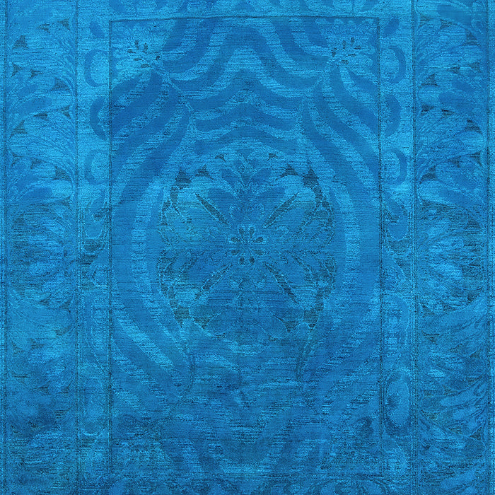 Oriental Light Blue Industrial Rug, urb2675lblu