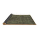 Sideview of Oriental Brown Industrial Rug, urb2675brn