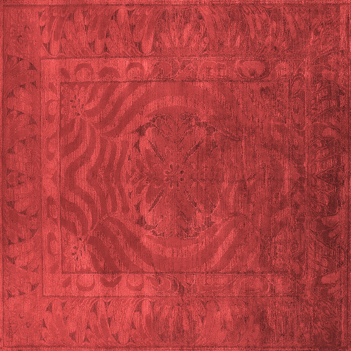 Machine Washable Oriental Red Industrial Rug, wshurb2675red