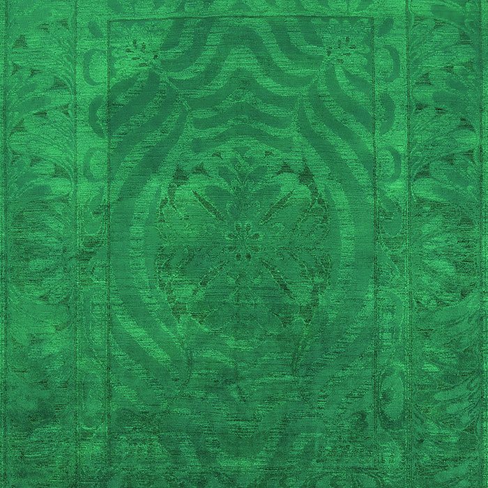 Oriental Green Industrial Rug, urb2675grn