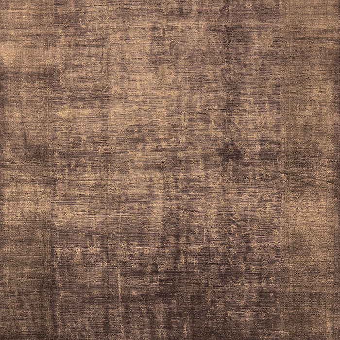 Machine Washable Oriental Brown Industrial Rug, wshurb2676brn