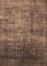 Oriental Brown Industrial Rug, urb2676brn