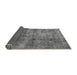 Sideview of Oriental Gray Industrial Rug, urb2676gry