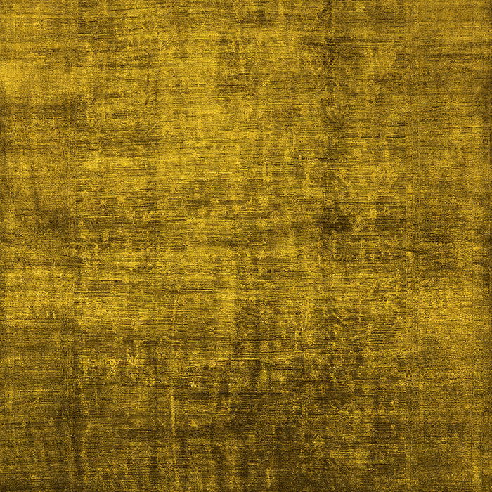 Machine Washable Oriental Yellow Industrial Rug, wshurb2676yw
