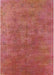 Mid-Century Modern Red Oriental Rug, urb2677