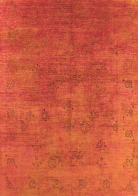 Oriental Orange Industrial Rug, urb2677org