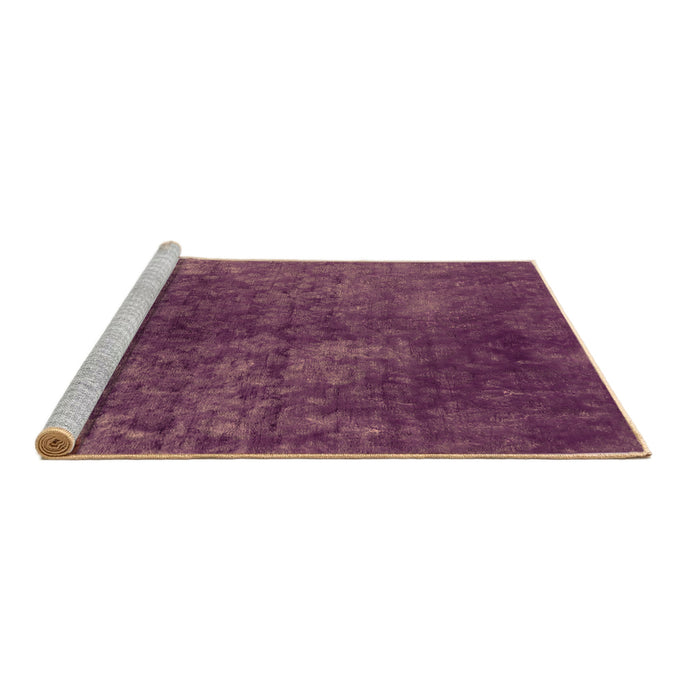 Sideview of Machine Washable Oriental Brown Industrial Rug, wshurb2678brn