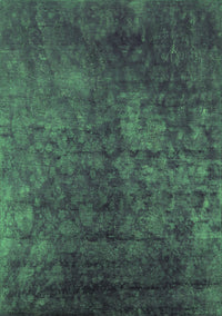 Oriental Green Industrial Rug, urb2678grn