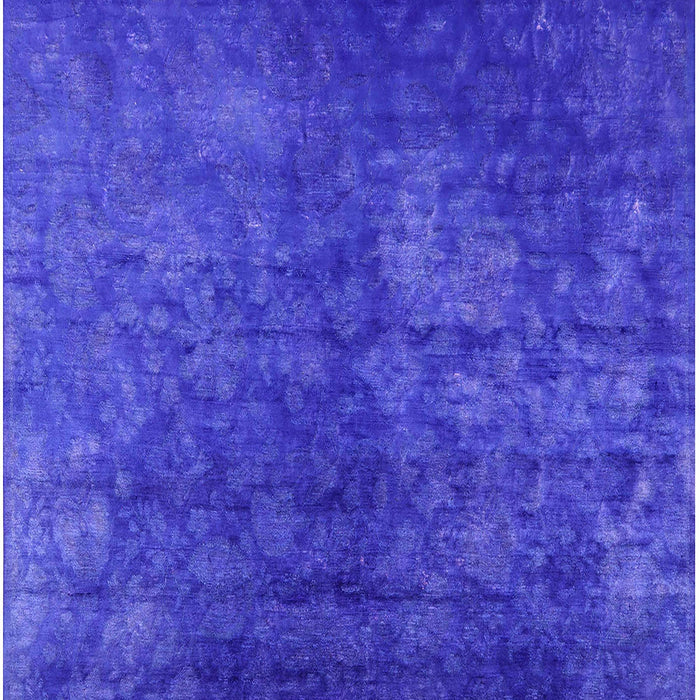 Mid-Century Modern Blue Oriental Rug, urb2678