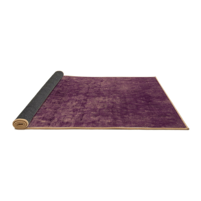 Sideview of Oriental Brown Industrial Rug, urb2678brn