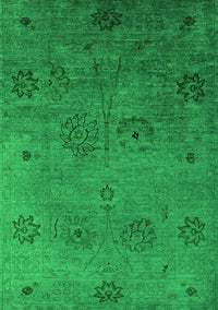 Oriental Green Industrial Rug, urb2679grn