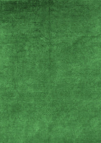 Oriental Emerald Green Industrial Rug, urb2680emgrn