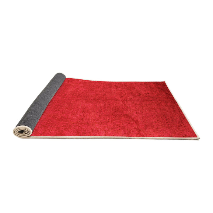 Sideview of Oriental Orange Industrial Rug, urb2680org