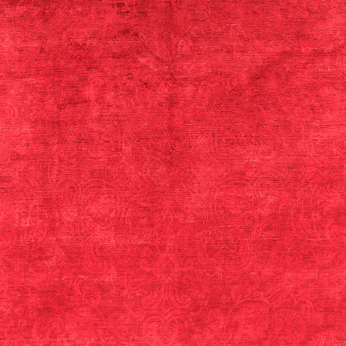 Machine Washable Oriental Red Industrial Rug, wshurb2680red