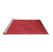 Sideview of Machine Washable Oriental Brown Industrial Rug, wshurb2680brn