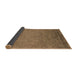 Sideview of Oriental Brown Industrial Rug, urb2681brn