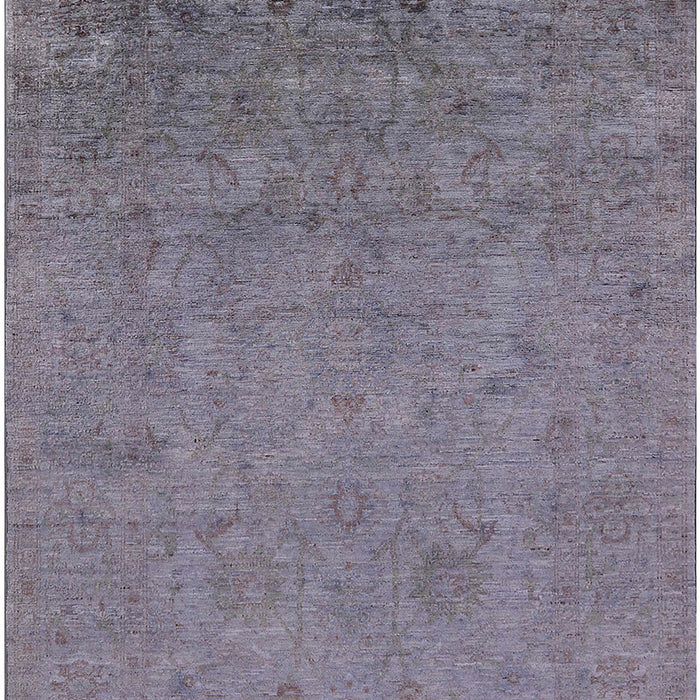 Mid-Century Modern Purple Oriental Rug, urb2681