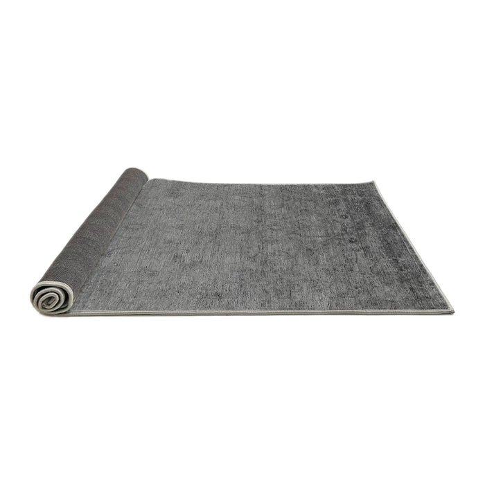 Sideview of Oriental Gray Industrial Rug, urb2681gry