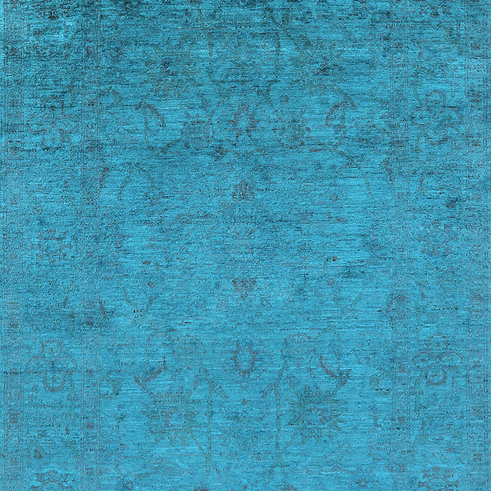 Oriental Light Blue Industrial Rug, urb2681lblu