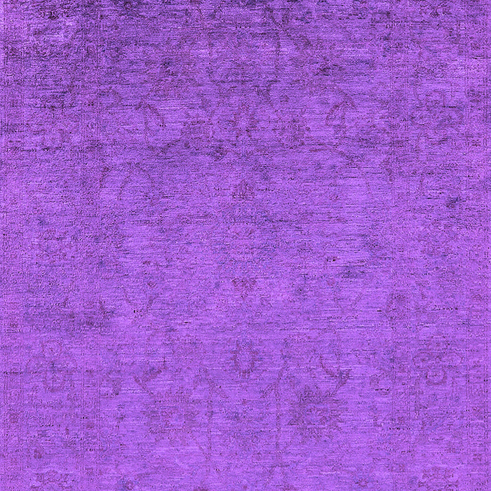 Machine Washable Oriental Purple Industrial Area Rugs, wshurb2681pur