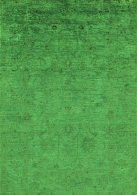 Oriental Green Industrial Rug, urb2681grn