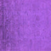 Square Oriental Purple Industrial Rug, urb2681pur