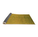 Sideview of Oriental Orange Industrial Rug, urb2682org