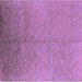 Square Oriental Purple Industrial Rug, urb2682pur